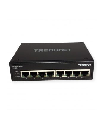 trendnet Przełącznik TI-G80 8-Port 1GB Przemysłowy Niezarządzalny DIN Rail nr 2