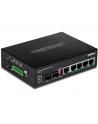 trendnet Przełącznik TI-PG62 4-Port 1GB PoE Plus+1Port 1GB SFP+1Port SFP Przemysłowy Niezarządzalny - nr 18