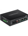 trendnet Przełącznik TI-PG62 4-Port 1GB PoE Plus+1Port 1GB SFP+1Port SFP Przemysłowy Niezarządzalny - nr 25