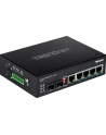 trendnet Przełącznik TI-PG62 4-Port 1GB PoE Plus+1Port 1GB SFP+1Port SFP Przemysłowy Niezarządzalny - nr 31