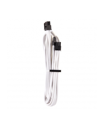 Corsair Premium Sleeved PCIe Cable Type 4 Gen 4 - white
