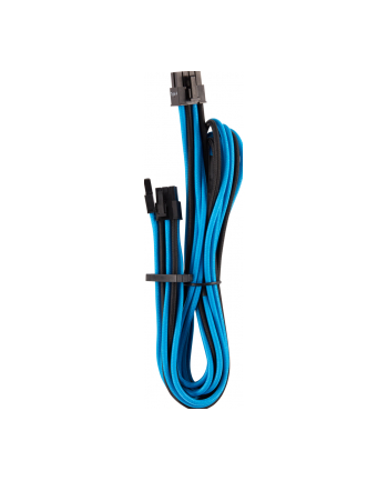 Corsair Premium Sleeved PCIe Cable Type 4 Gen 4 - blue/black