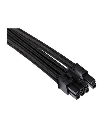 Corsair Premium Sleeved PCIe Dual Cable Type 4 Gen 4, Y-Cable - black