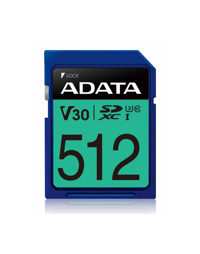 adata Karta pamięci SDXC PremierPro 512GB UHS-I U3 V30 100/80 MB/s główny