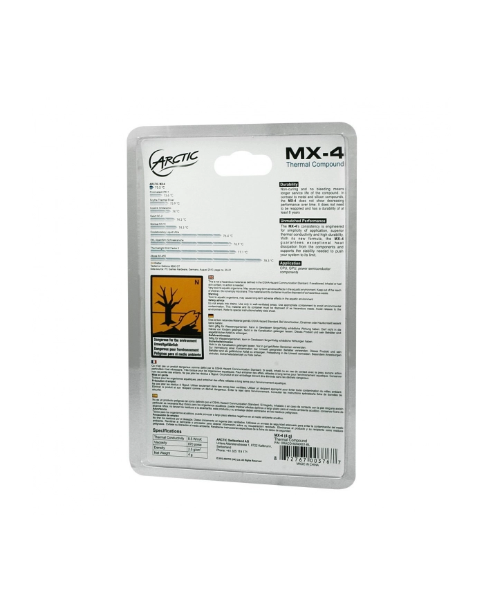 Arctic Cooling MX-4 Pasta termoprzewodząca 4g główny