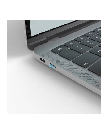 Lindy USB-C port lock blue