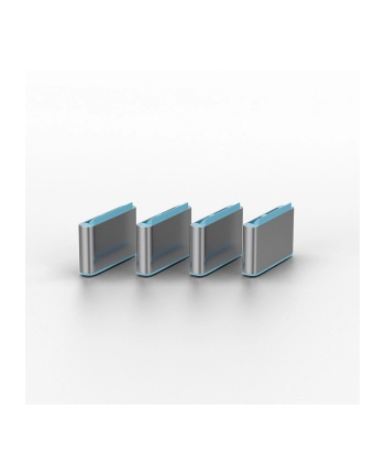 Lindy USB-C port lock blue