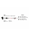 DeLOCK magnet. USB set f. USB C bk 1.1m- Data and charging cable set - nr 18