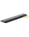 DeLOCK 19 Patchpanel 24P Cat .6 0.5 HE black - nr 26