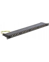 DeLOCK 19 Patchpanel 24P Cat .6 0.5 HE black - nr 29