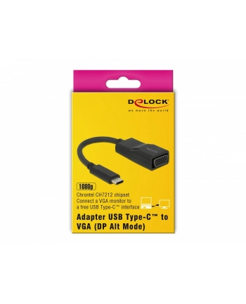 DeLOCK Adapter USB Type-C St> VGA Bu