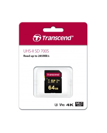 Transcend 700S 64 GB - UHS-II U3, Class 10, V90 nr 2