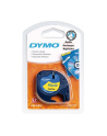 Dymo LT-Band black / yellow 12mmx4m - nr 6