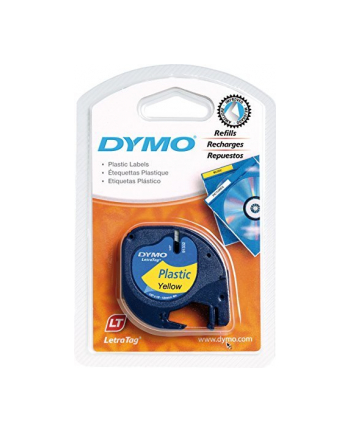 Dymo LT-Band black / yellow 12mmx4m