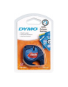 Dymo LT-Band black / red 12mmx4m - nr 4