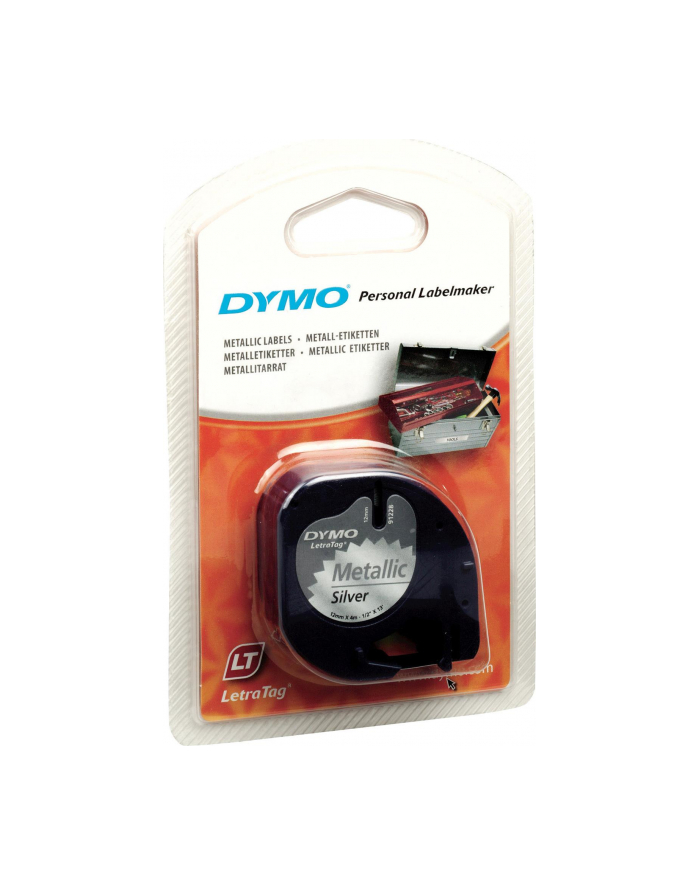 Dymo LT-Band black / silver 12mmx4m główny