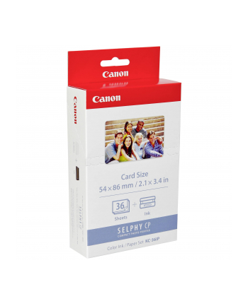 Canon print cartridge + paper KC-36IP