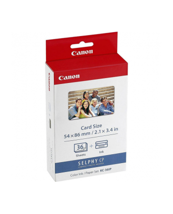 Canon print cartridge + paper KC-36IP