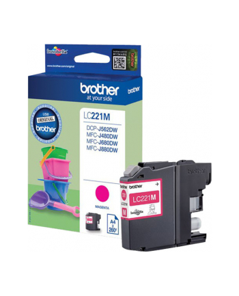 Brother ink magenta LC-221M