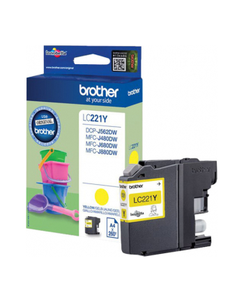 Brother ink yellow LC-221Y