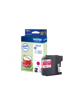 Brother ink magenta LC-22UM