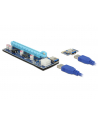 DeLOCK Riser Card PCI x1 > x16 USB - nr 12