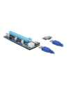 DeLOCK Riser Card PCI x1 > x16 USB - nr 16