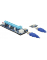 DeLOCK Riser Card PCI x1 > x16 USB - nr 1