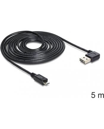 DeLOCK USB2.0 A 90 °> Micro-B 5m