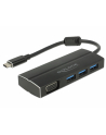 DeLOCK USB C 3.1> 3x USB 3.0 A Hub + VGA 4K - nr 4