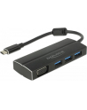 DeLOCK USB C 3.1> 3x USB 3.0 A Hub + VGA 4K - nr 5