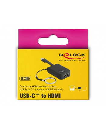 DeLOCK USB C> HDMI 4K 30Hz Keypad