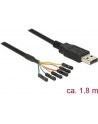 DeLOCK Kon.USB 2.0St> TTL 6Pin Bu single - nr 20