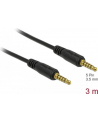 DeLOCK peg 3.5 mm 5 pin St> St - 3m - nr 6