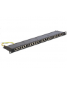 DeLOCK 19 Patchpanel 24P Cat .6 0.5 HE black - nr 11