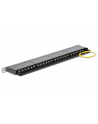 DeLOCK 19 Patchpanel 24P Cat .6 0.5 HE black - nr 12