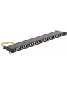 DeLOCK 19 Patchpanel 24P Cat .6 0.5 HE black - nr 3