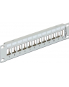 DeLOCK Keystone Patchpanel 10 12 Port gray - nr 3