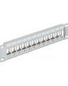 DeLOCK Keystone Patchpanel 10 12 Port gray - nr 5