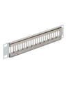 DeLOCK Keystone Patchpanel 10 12 Port gray - nr 8