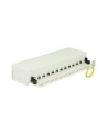 DeLOCK Patchpanel 12 Port Cat.6 gray - Network Desktop - nr 1