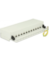 DeLOCK Patchpanel 12 Port Cat.6 gray - Network Desktop - nr 4