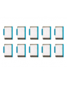 Lindy USB-C port locks 10pcs blue - nr 14