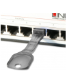 Lindy RJ45 port lock 10x m key black - nr 13