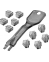 Lindy RJ45 port lock 10x m key black - nr 29