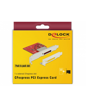 DeLOCK PCI card> 1x ext. CFexpress slot