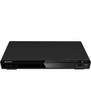 Sony DVP-SR370B, DVD player (black, USB)