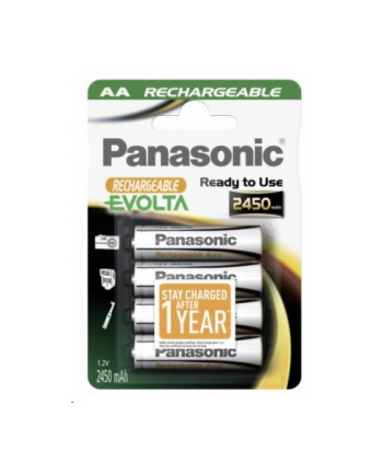 Panasonic Rechargeable EVOLTA AA HHR-3XXE / 4BC - Mignon