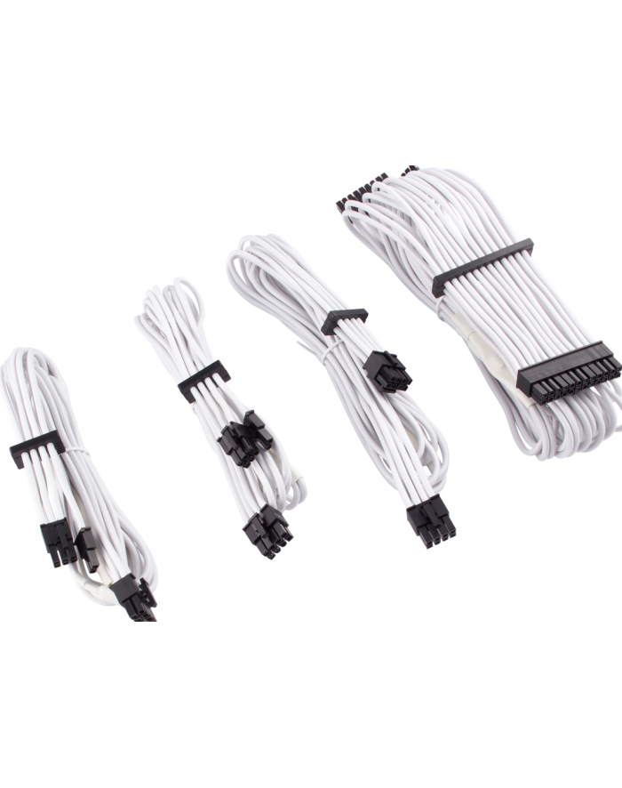 Corsair Power Supply Cable Premium Starter Kit Type 4 Gen 4, 8-piece - white główny