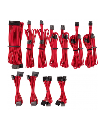 Corsair Power Supply Cable Premium Pro-Kit Type 4 Gen 4, 20-piece - red